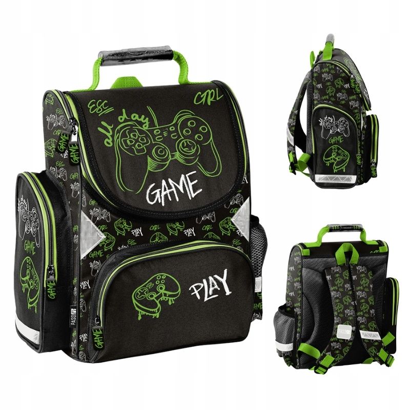 Paso school backpack one-compartment school backpack with pocket lilo&stitch