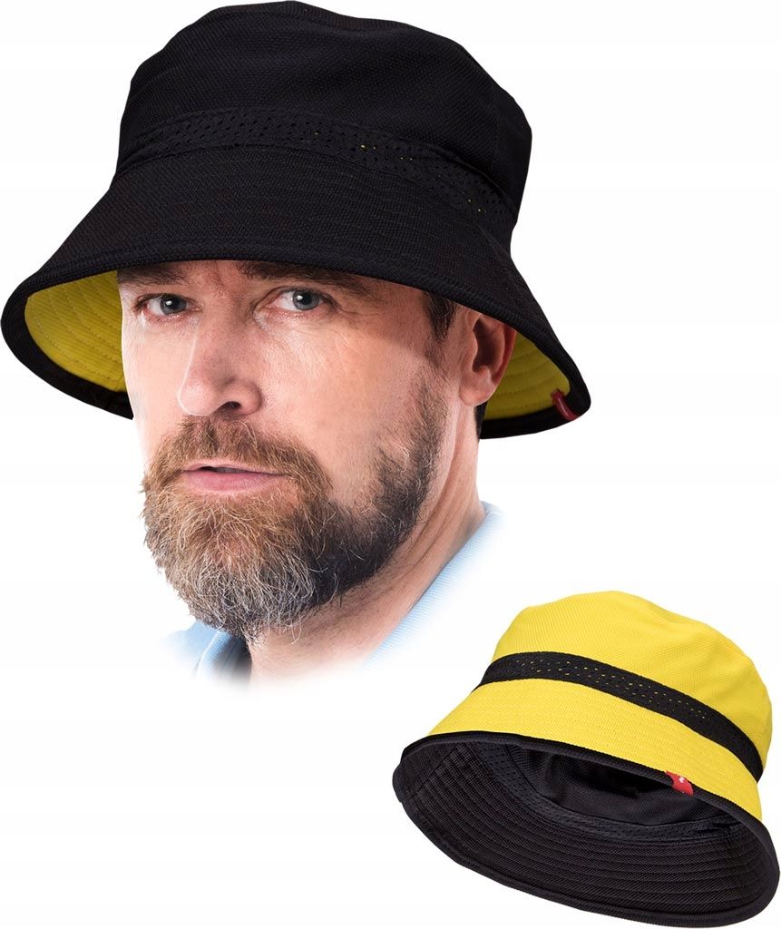  Double-sided hat year cap bucket for the summer male from the sun reis