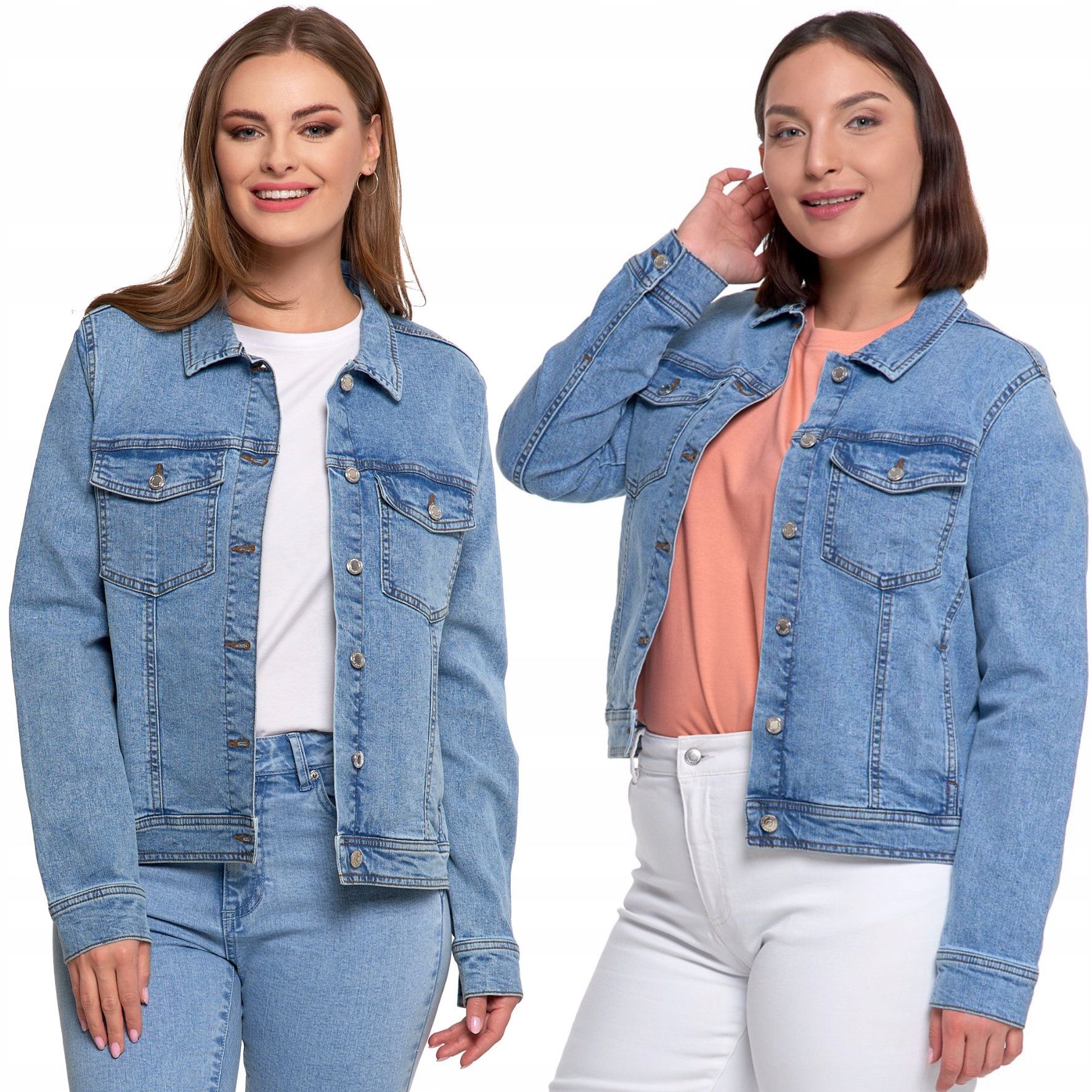  Denim jacket feminine katana classical moraj cotton smooth graphite color l