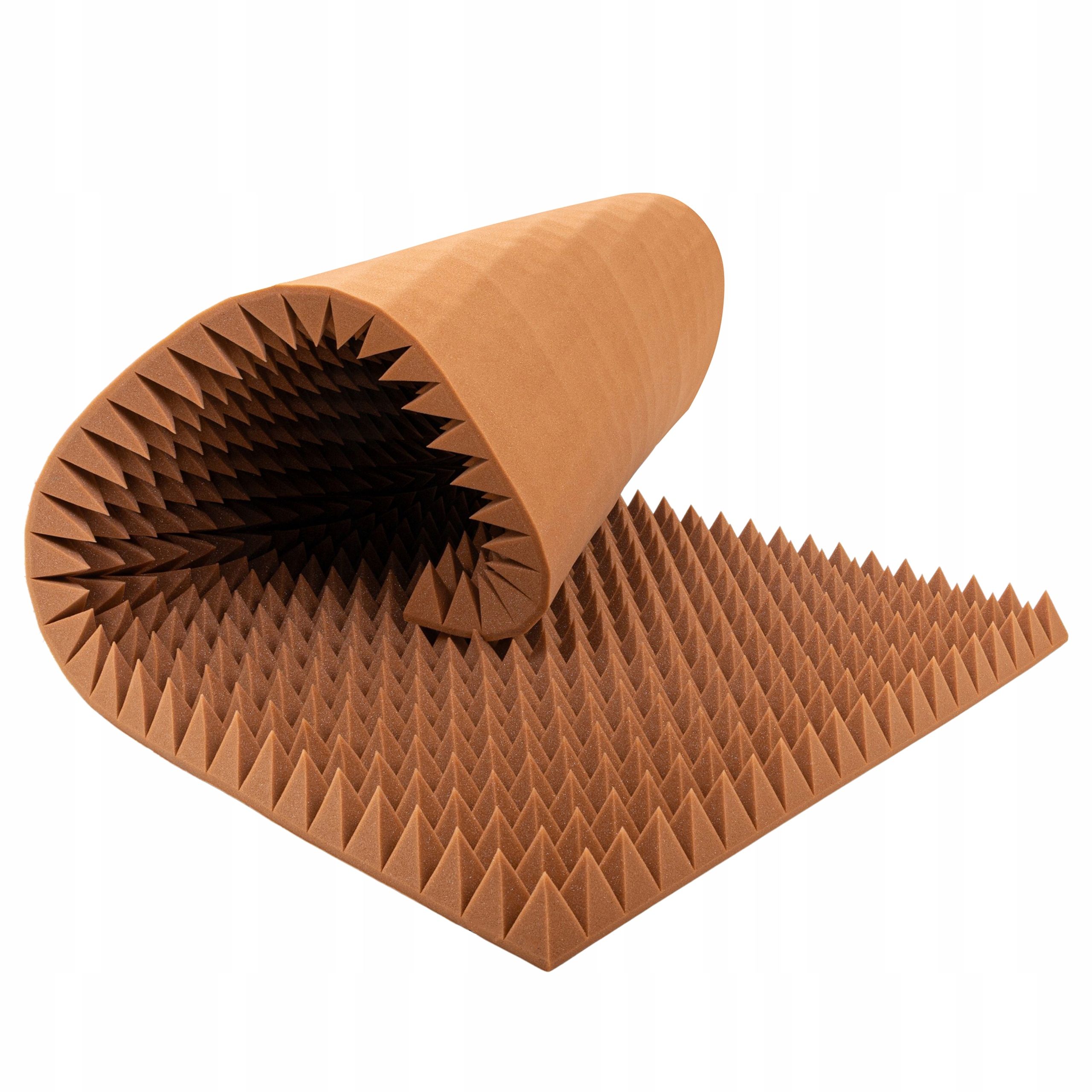  Bitmat akustikschaum schallschutzmatte 8 cm 200 x 100 cm orange farbe
