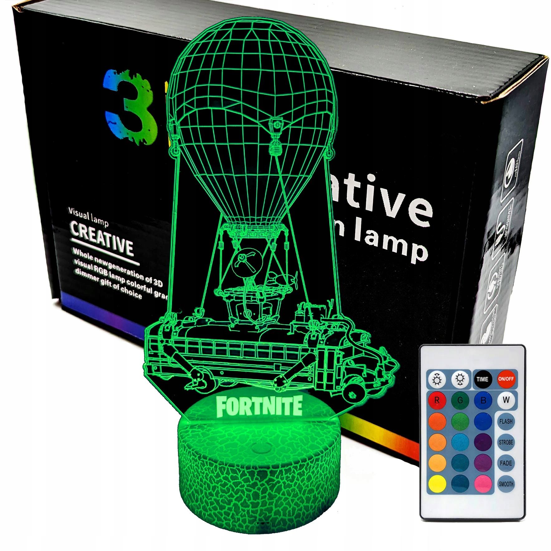  Noční světlo fortnite 3d lampy led