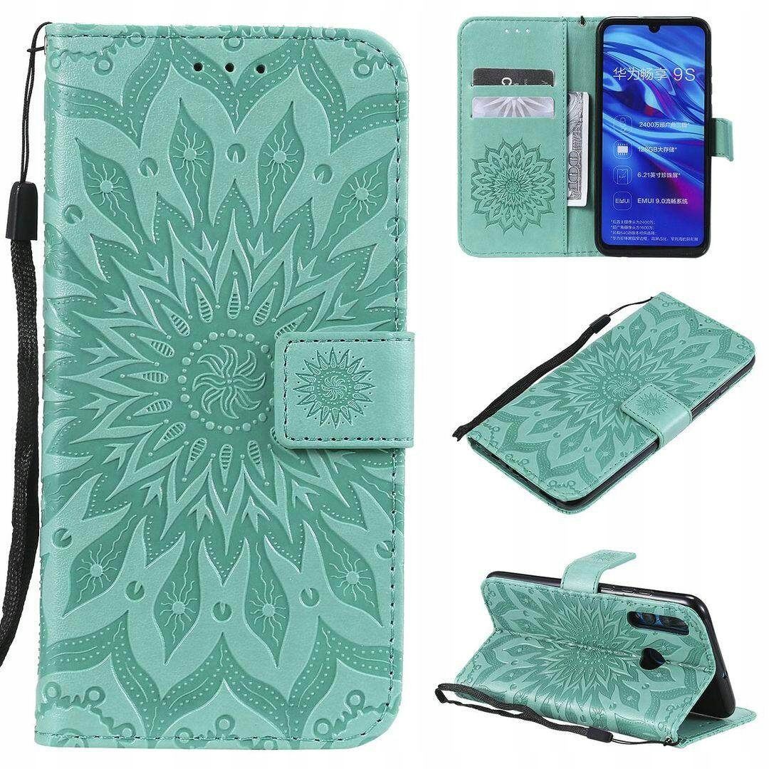  Atverčiamas dėklas "huawei" p smart + 2019 mėlynas