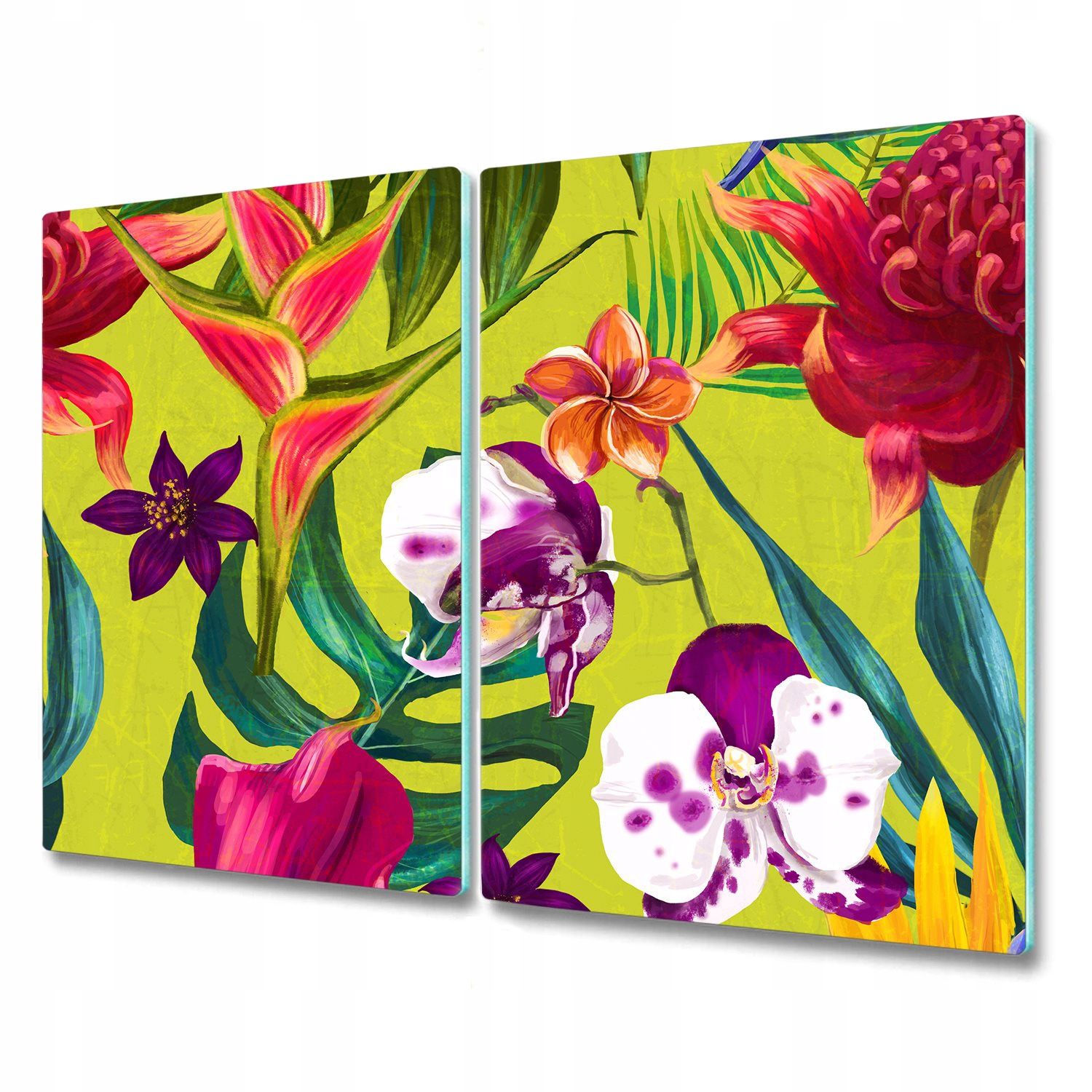  Glāze dēlis virtuvei rozā opuncijas 2x30x52 cm