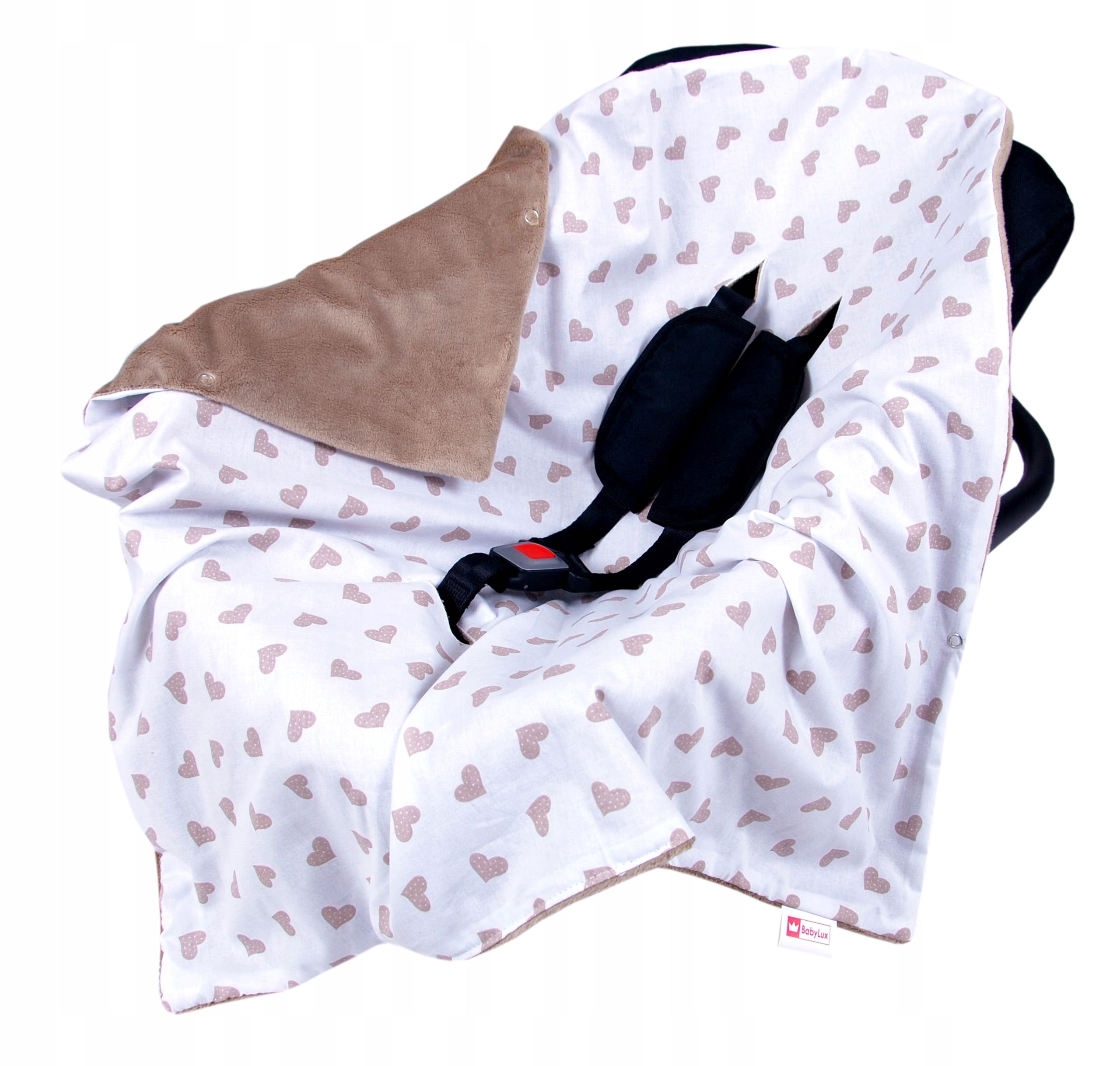 Babylux zakryté prikrývka prikryť pre autosedacku pre dopravcu mušelín muslin