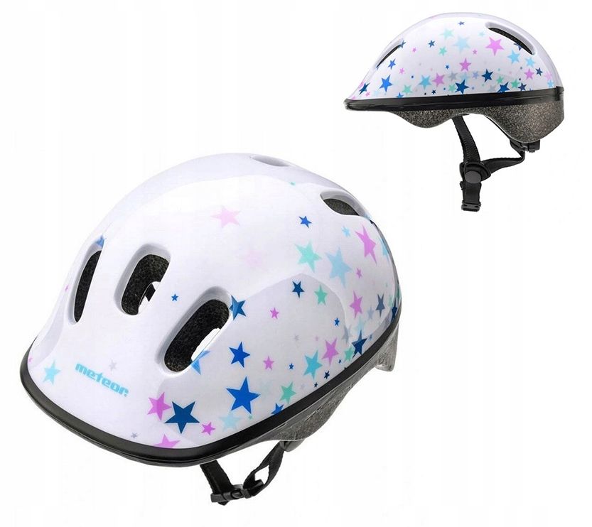  Cyklistická helma dětská přilba meteor ks06 s 48-52cm kitte