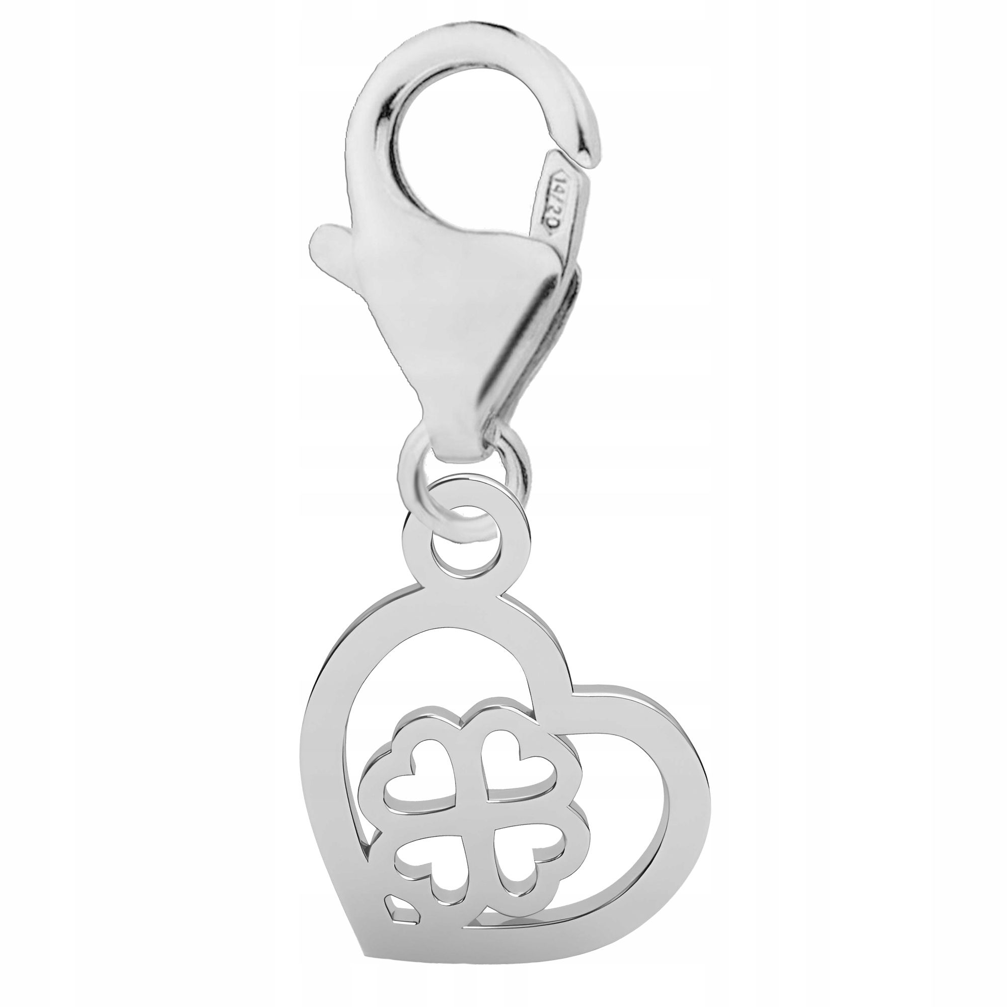  Silberanhänger karabiner mit einem engel angel engel engel silber 925
