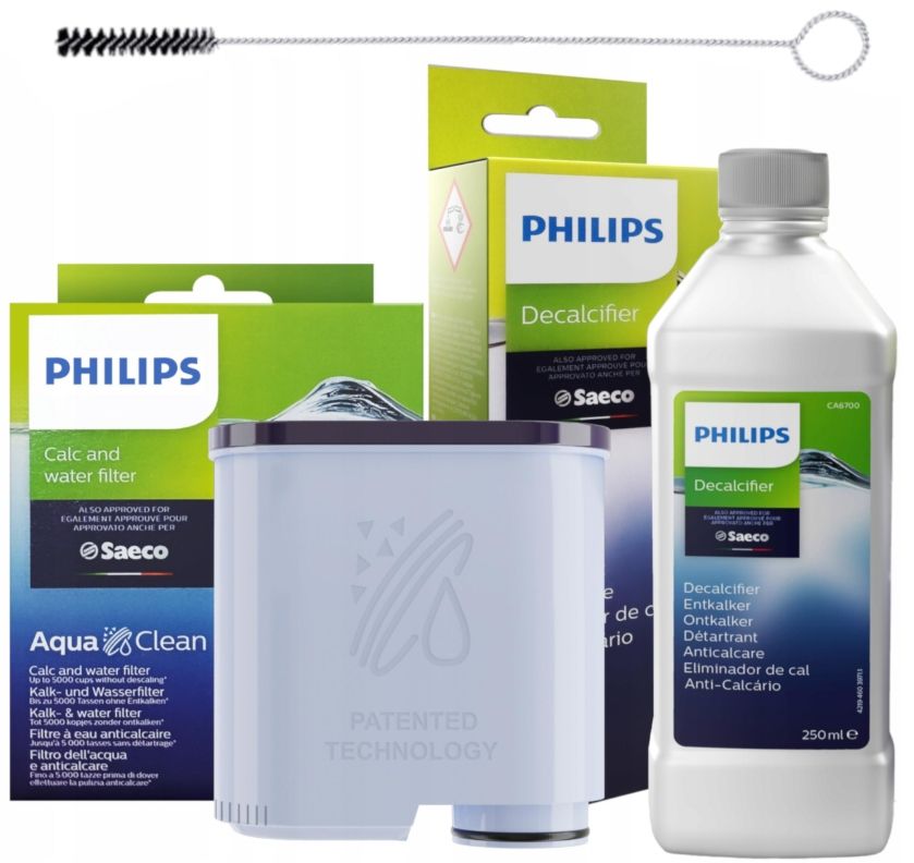  Descaler for the coffee machine philips + filter express philips saeco aquaclean