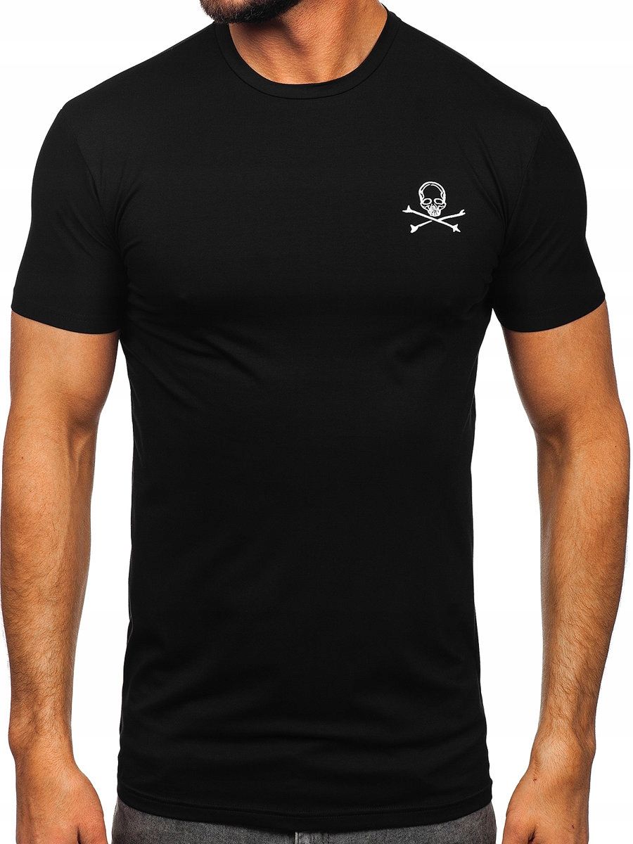  Herren-t-shirts rundhalsausschnitt denley größe m