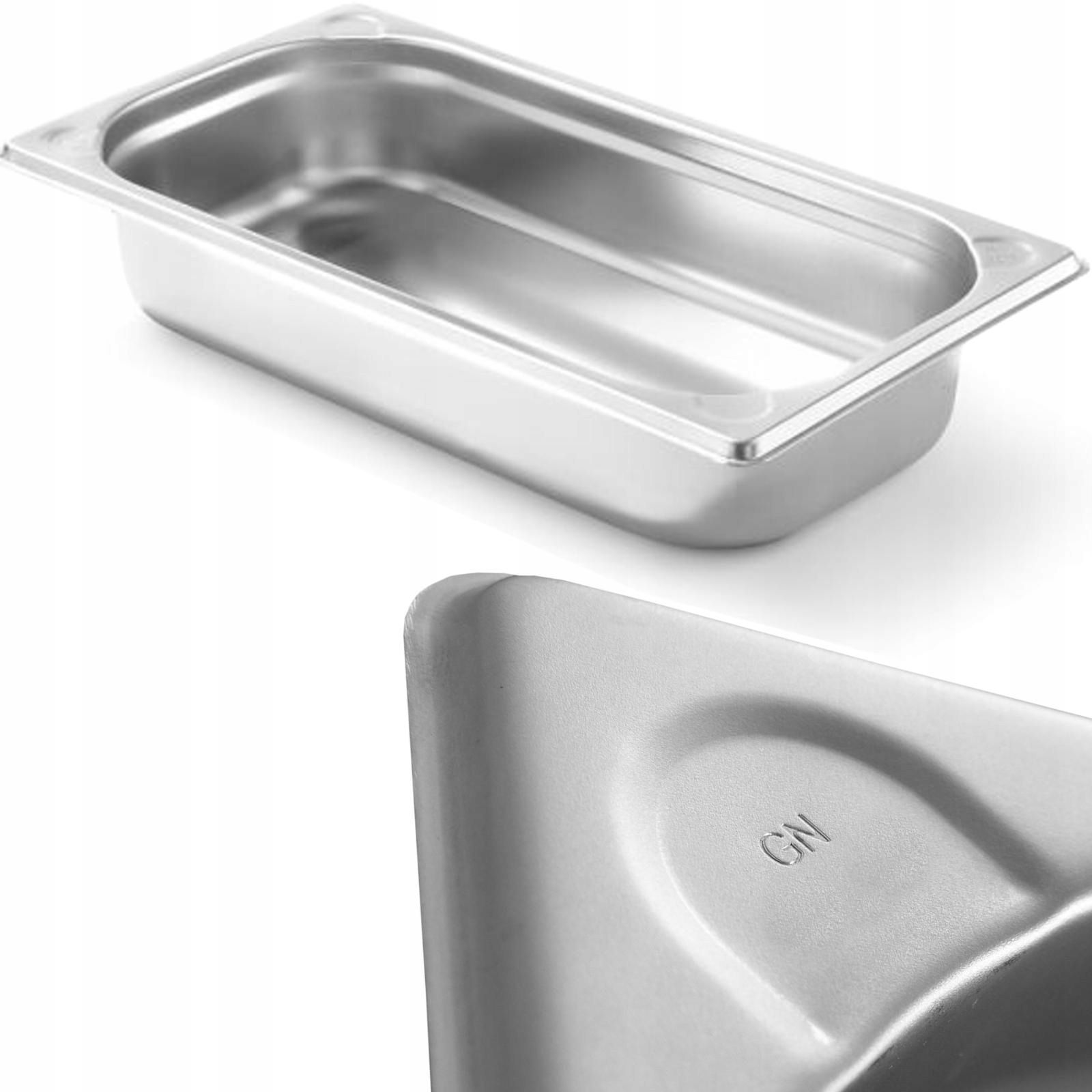  Gn konteineris 2/3 nerūdijantis plienas 150mm pietrowanie gastronominis į zmyware