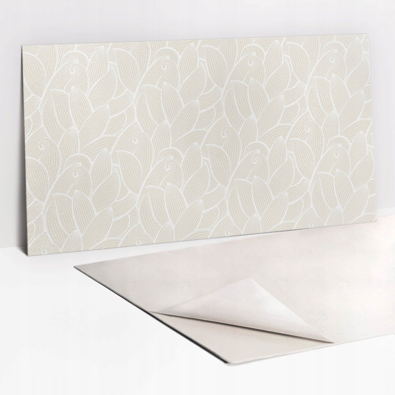  Sticky vinyl panels wall mounted waterproof stone texture 100x50 cm