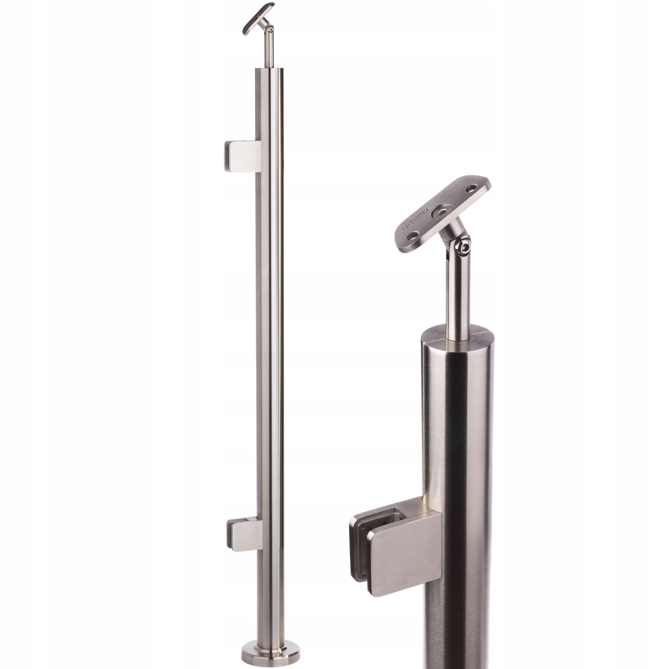  Spalte übergangs 100 cm 5 blütenblätter balustrade fi 42 rostfrei poliert