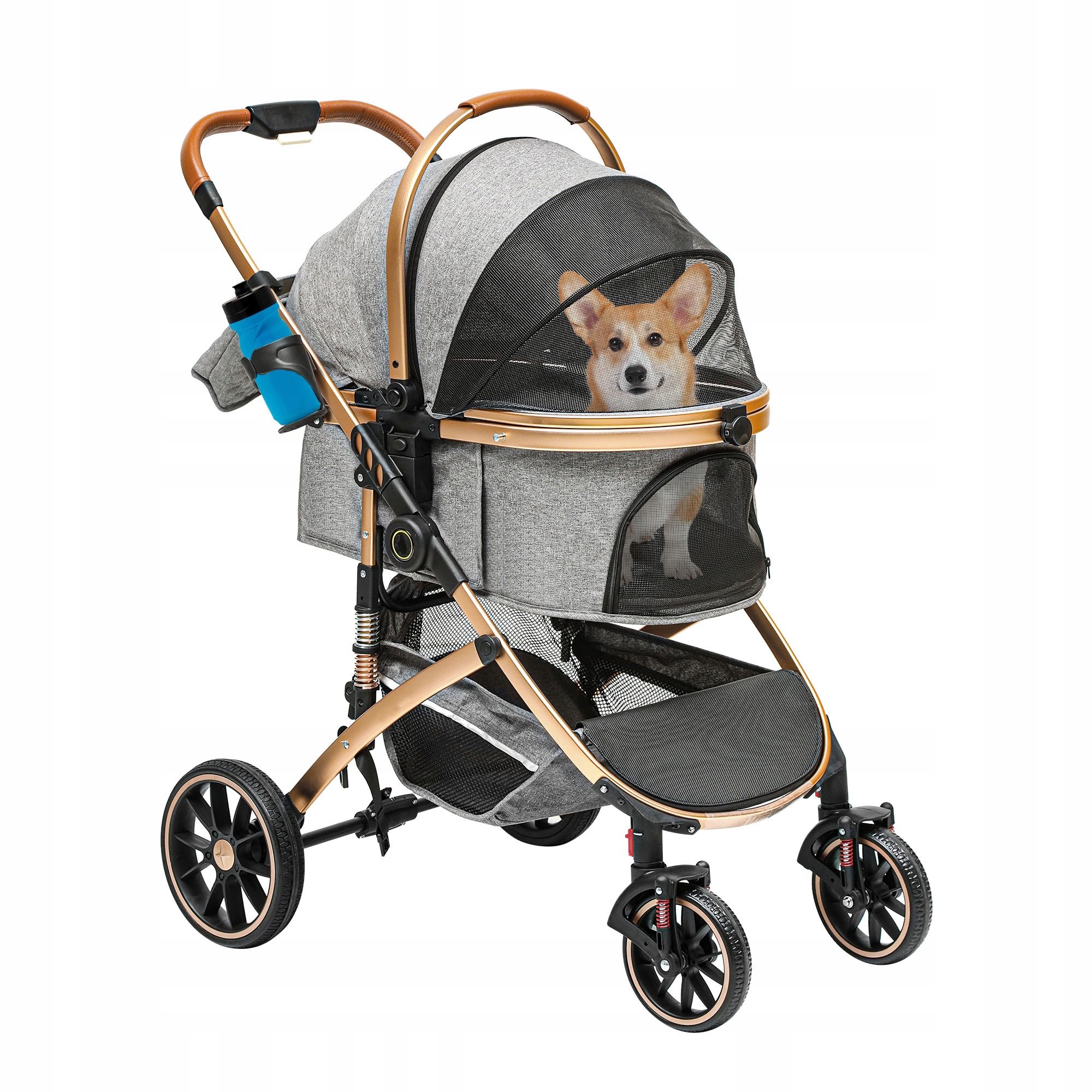  Transportný vozík pre psa i kota-skladany chôdze s koszem(l)22kg max