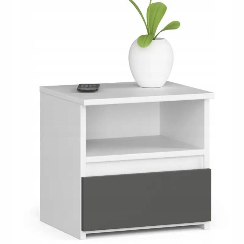  Naktinė spintelė vaikų kambariui alksnis 40 cm