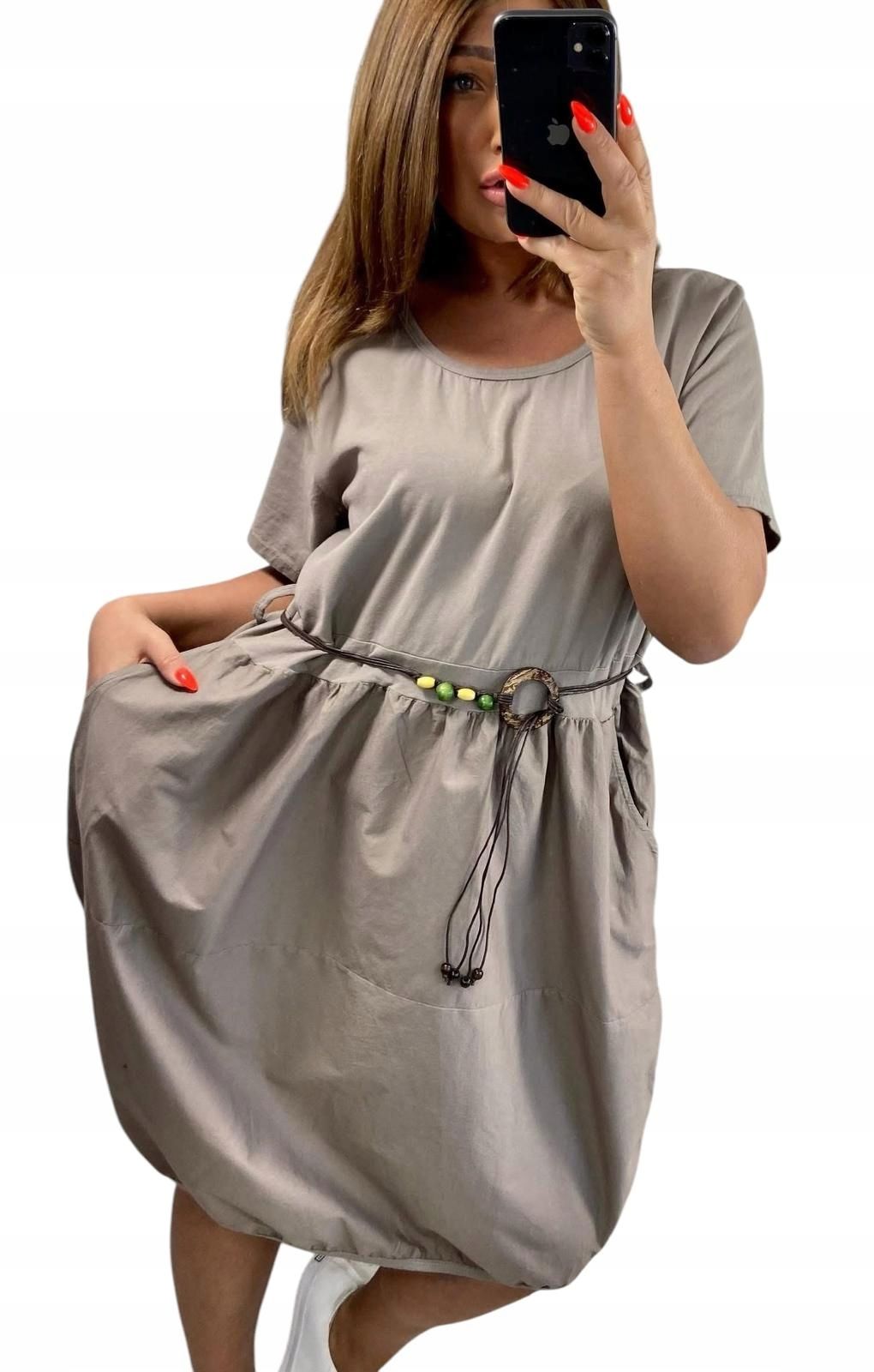  V629 tulip-shaped dress with strap black color r. 54 (7xl)