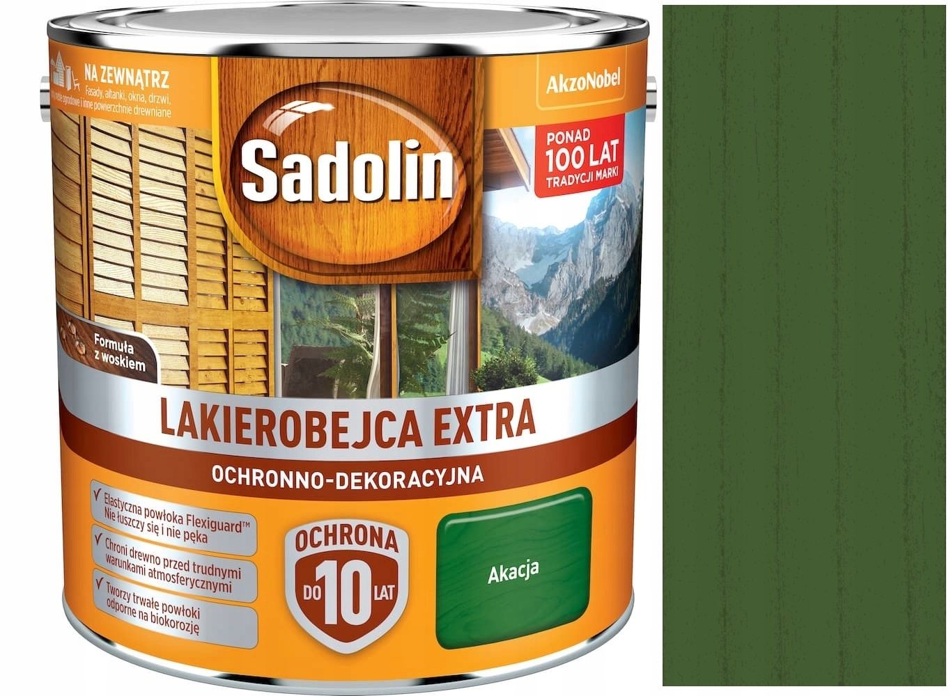 Sadolin extra lacbeitz 2,5l licht grau