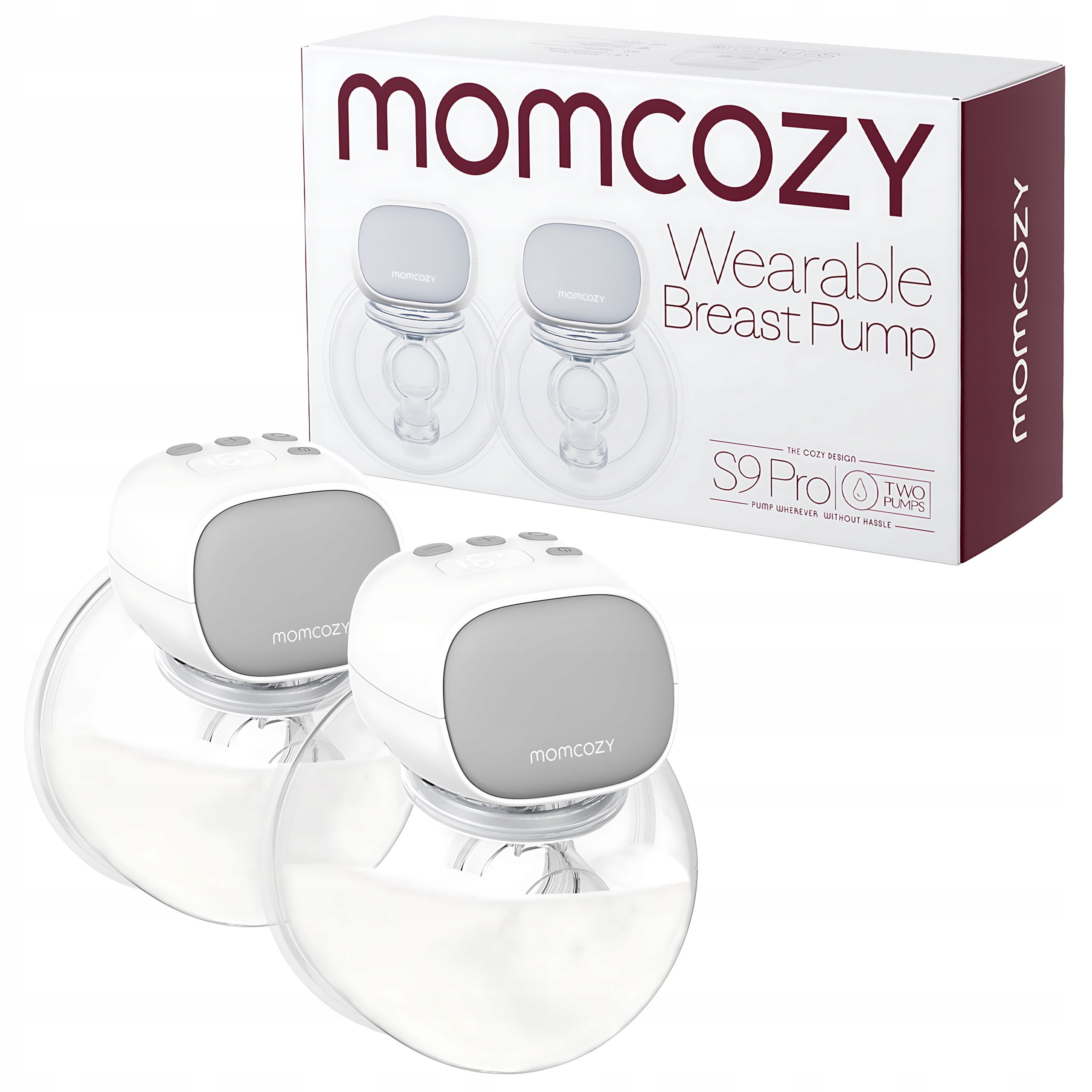  Kabellose elektrische milchpumpe mamacozy s9 pro elektrisch einzel mit zubehör