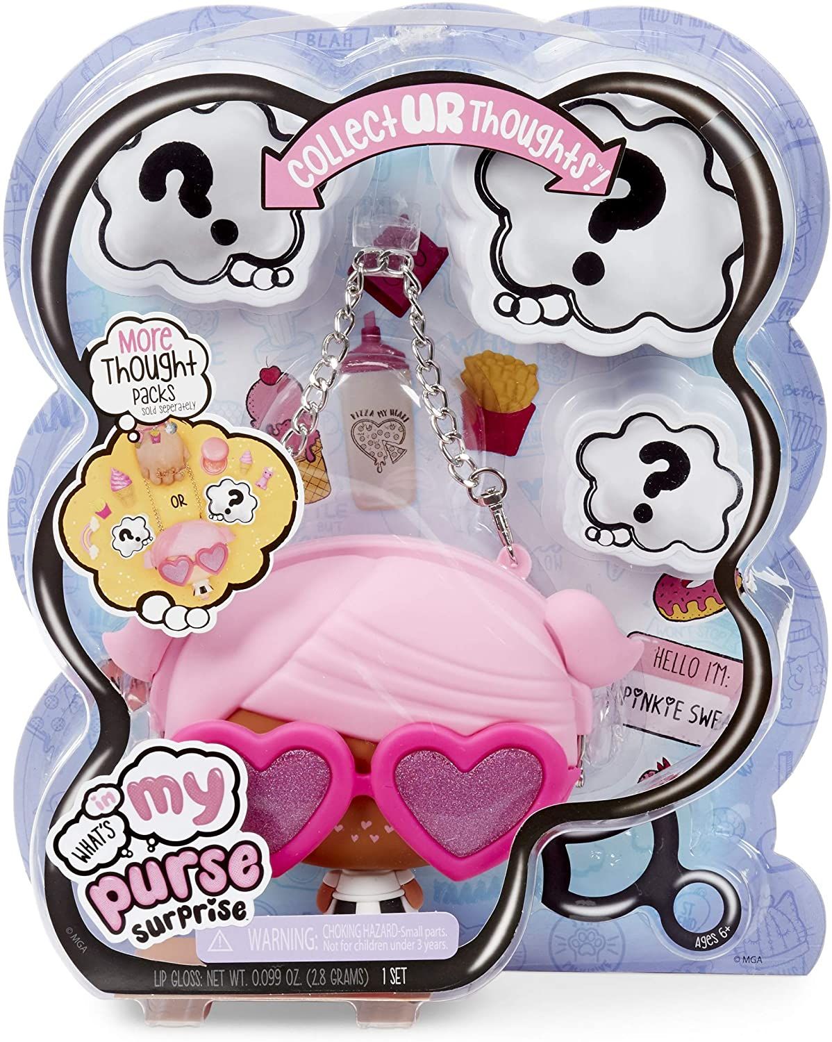  Mga whats in my purse surprise doll yellow- torebk