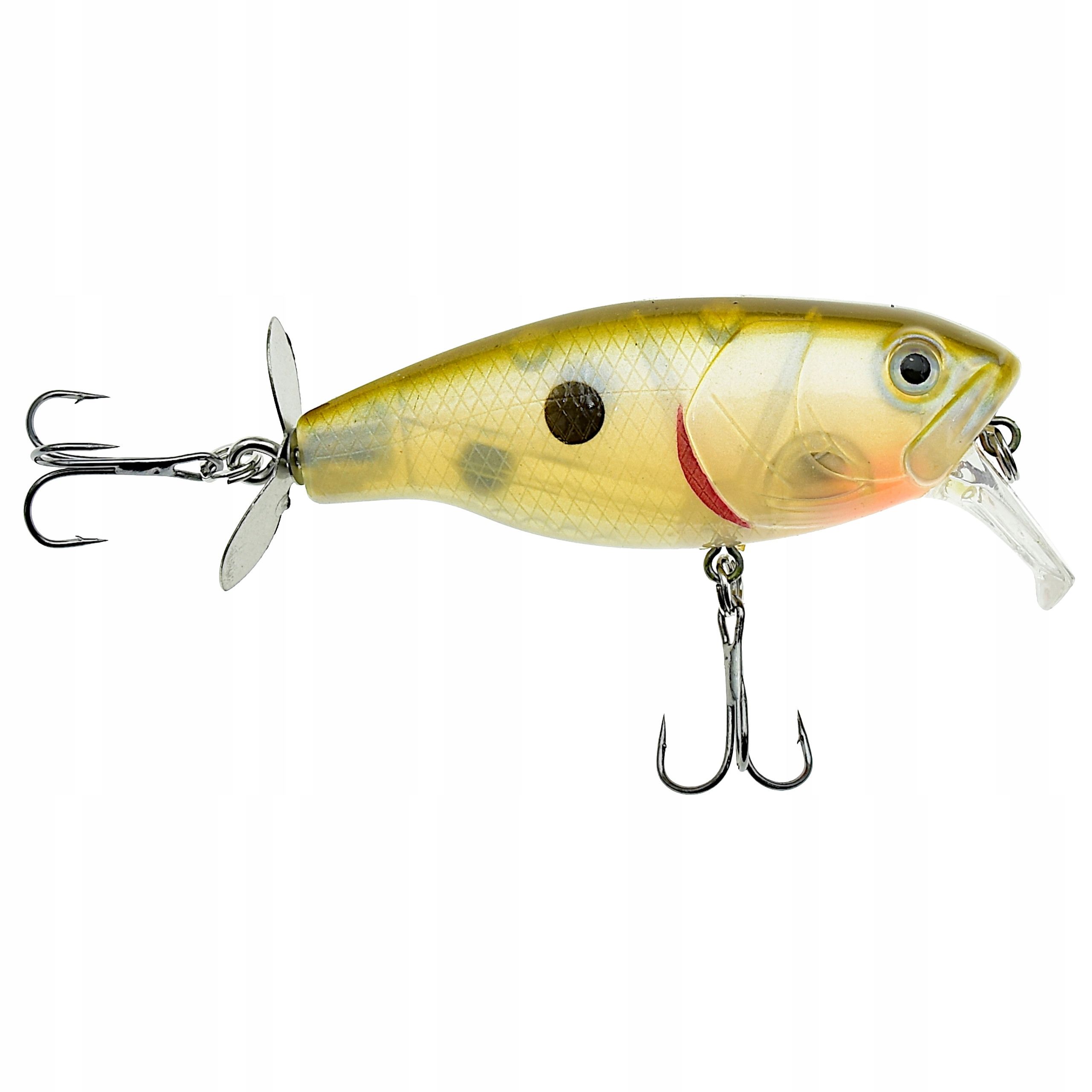  Wobbler zum angeln minnow pop walker 3d kunstköder 5,5 cm 8 g