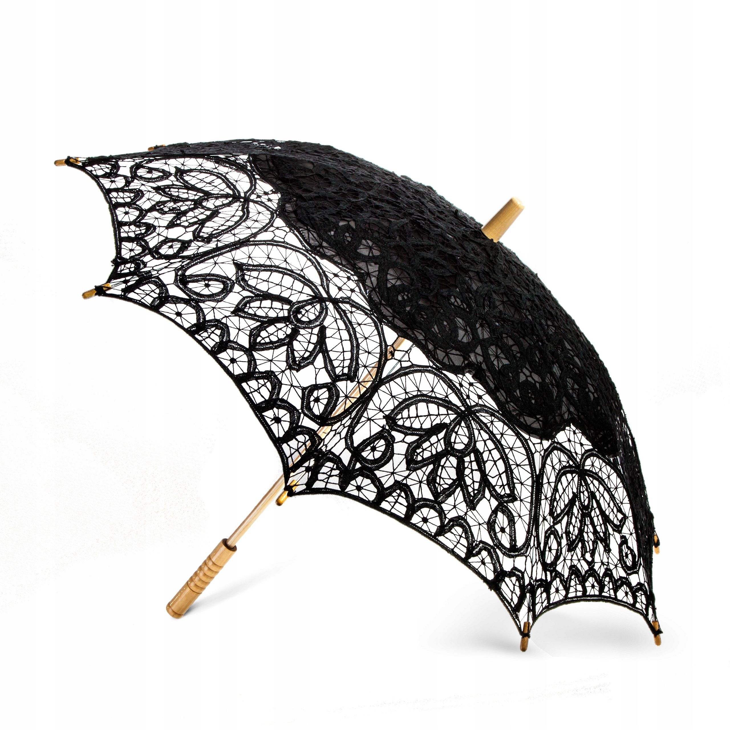  Classic lace balts mežģīņu kāzu lietussargs