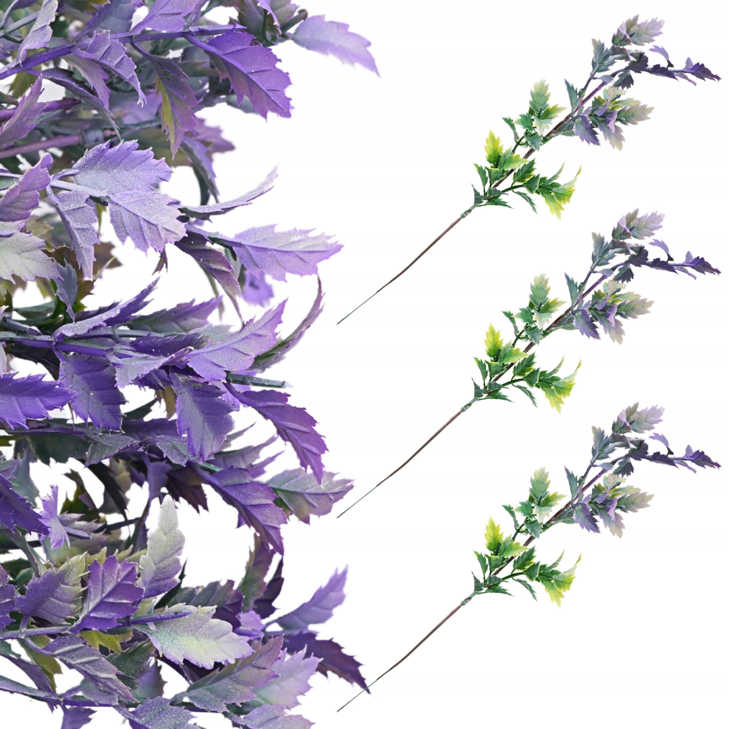  Dirbtinės gėlės gipsowka šakelė 32cm tanki violetinė priedas puokštėms