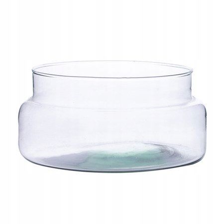  Stikla vāze jar h:25cm d:19cm w-332