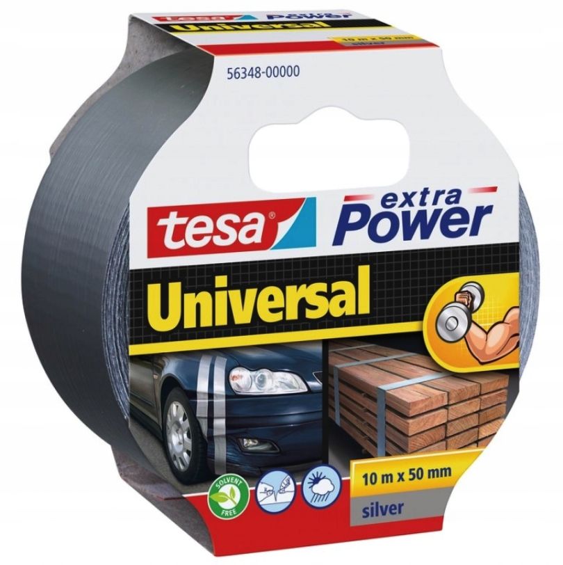  Paranduslint tesa 56388-00001-08 extra power must värv 50mm 25 meetrit