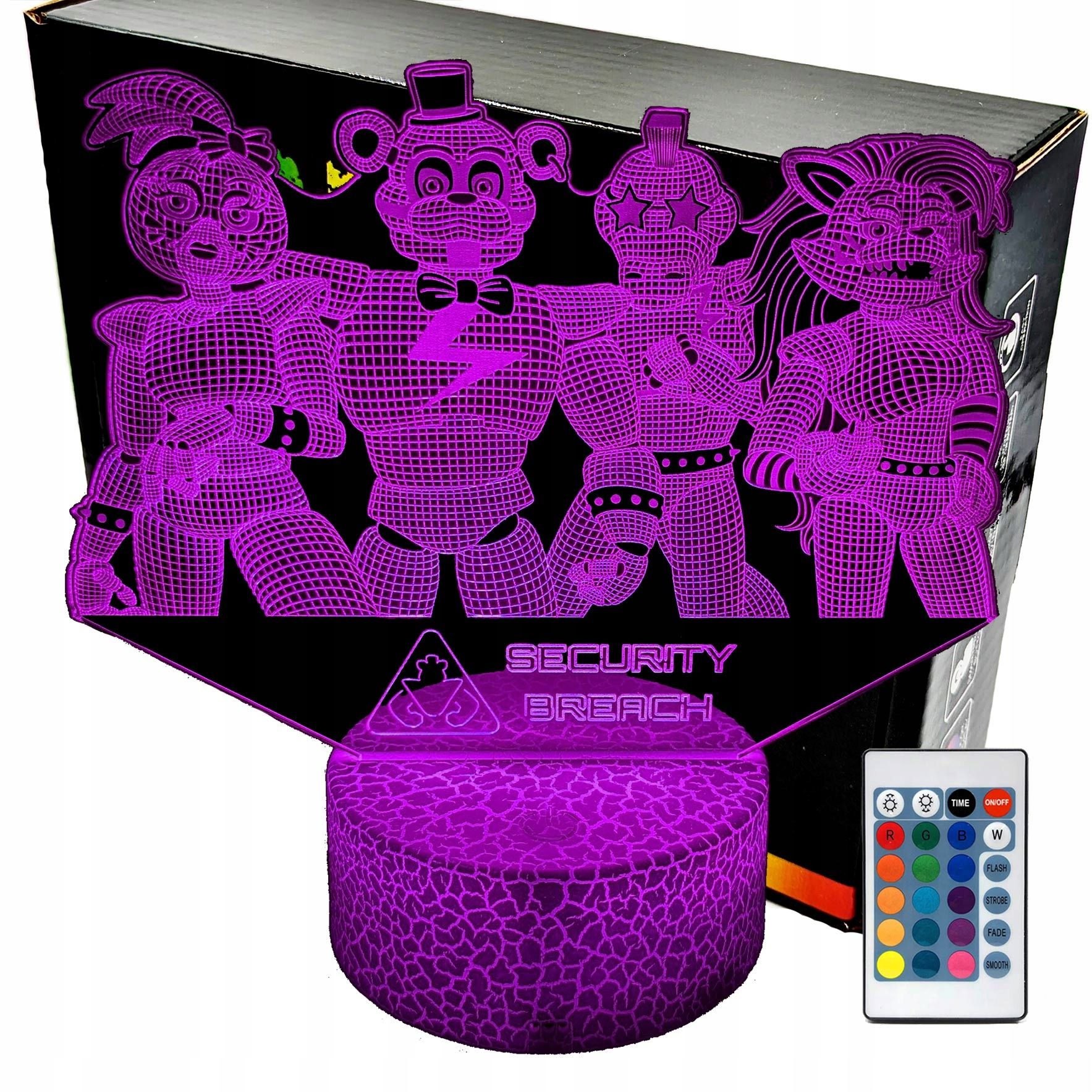  Noční světlo fortnite 3d lampy led