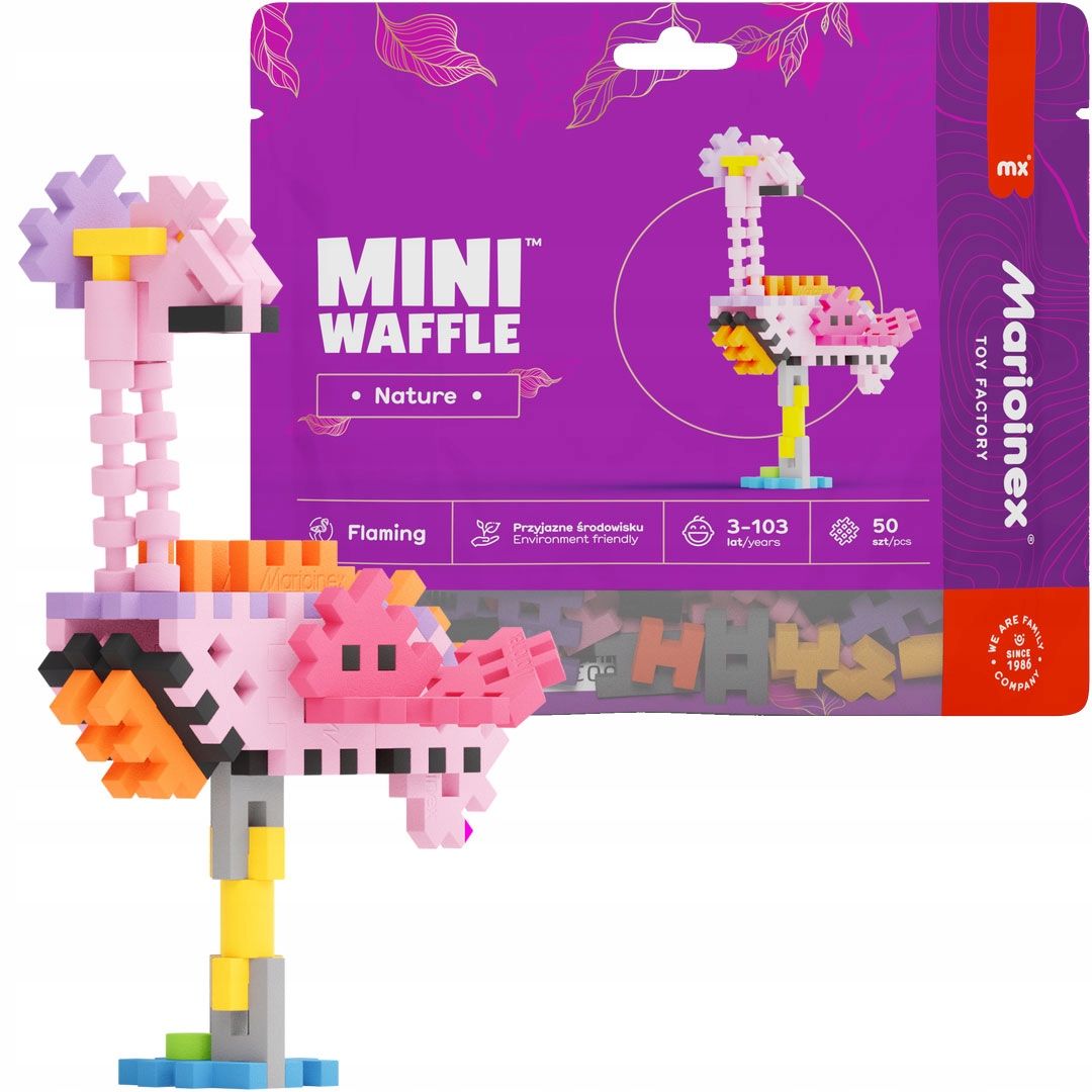  Marioinex waffle mini autos race car, megan, 50 el pink, rennen 2 in 1