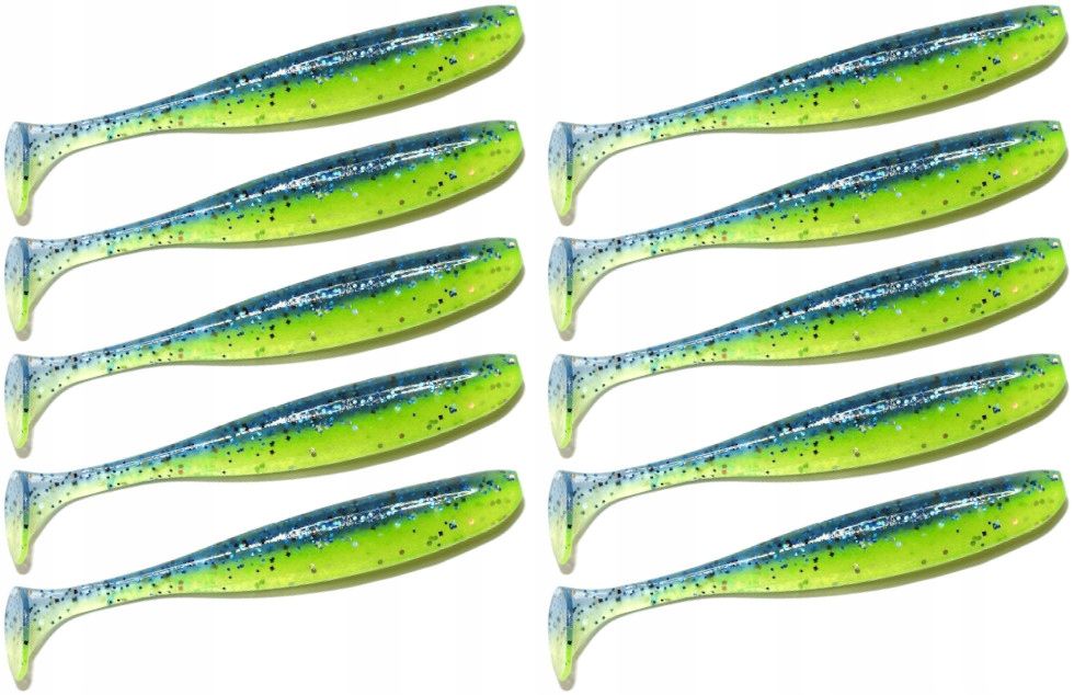  Keitech easy shiner 3' 7cm orange gold dust glühen