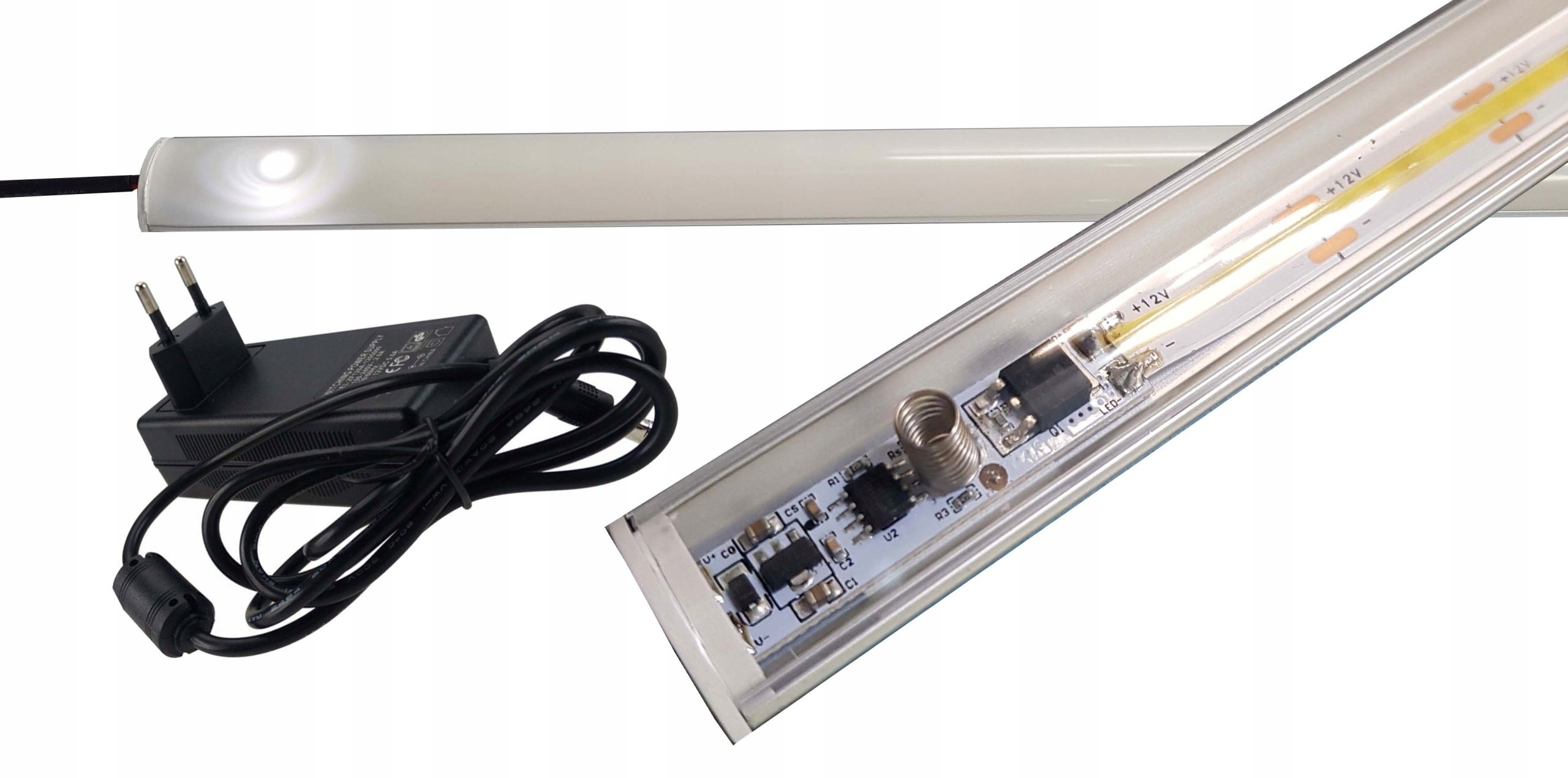 Lampa pod skriňou vstavaný pod skriňou osvetlenie led pásik hustý 52w 2mb