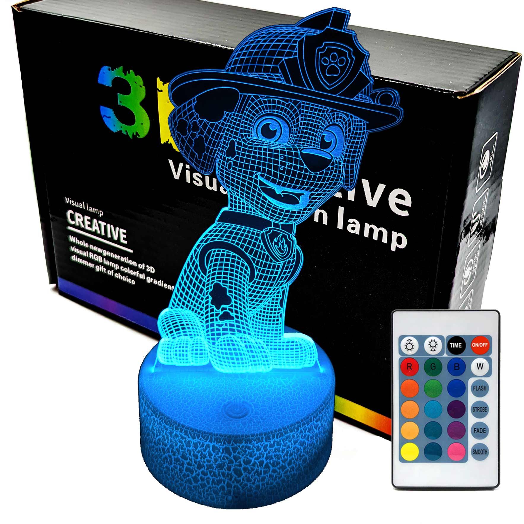  Noční světlo fortnite 3d lampy led