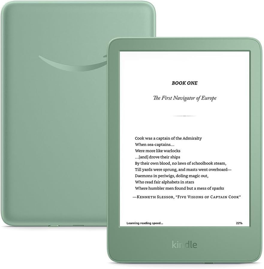  Amazon kindle 11 e-book reader 16 gb 6 inches version 2024 without ads