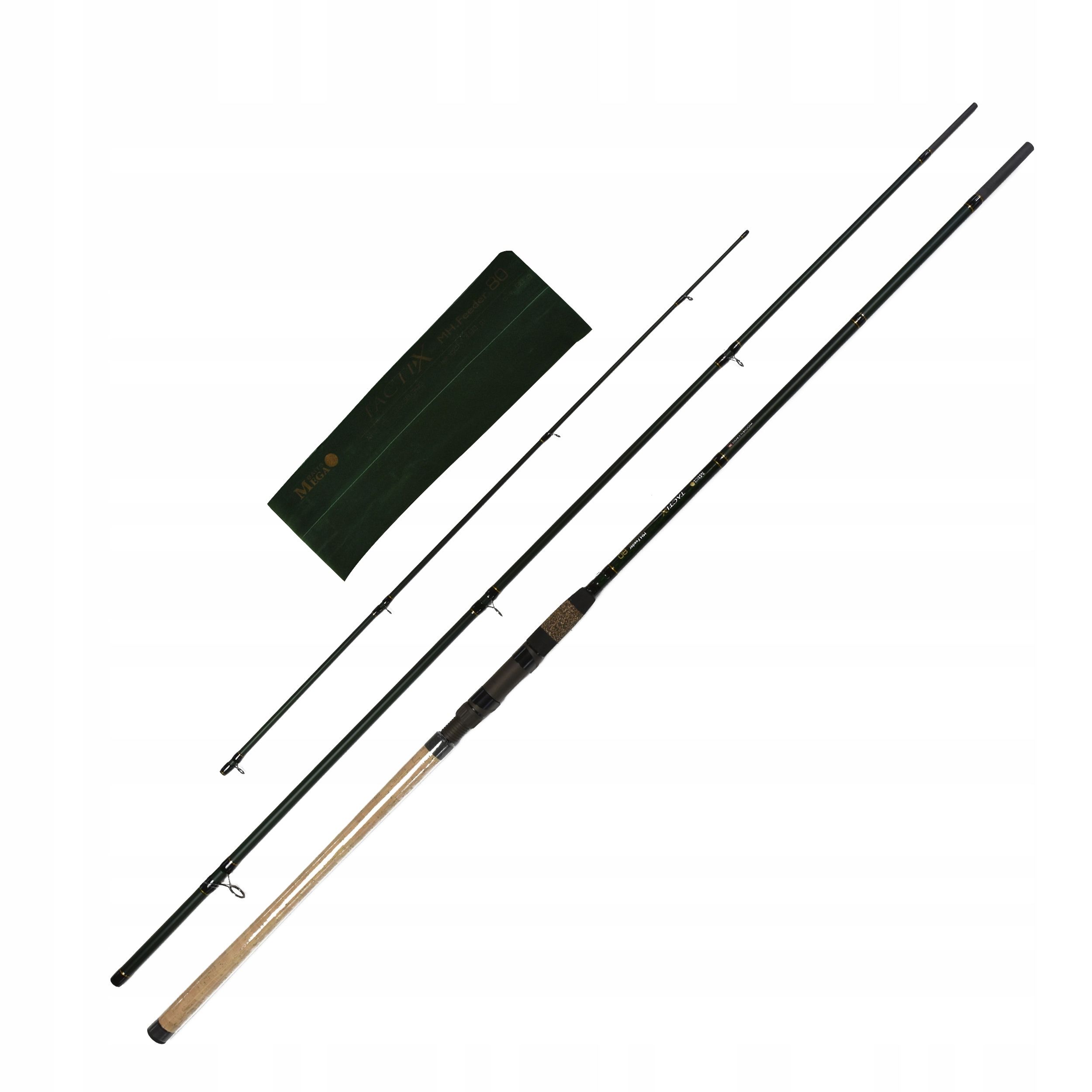  Bottom fishing rod dragon mega baits tactix feeder 3.90m - 100g