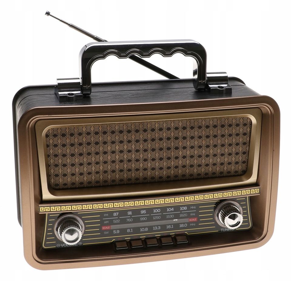  Retro radio receiver mobile solar loudspeaker flashlight mp3 usb solar bluetooth 157