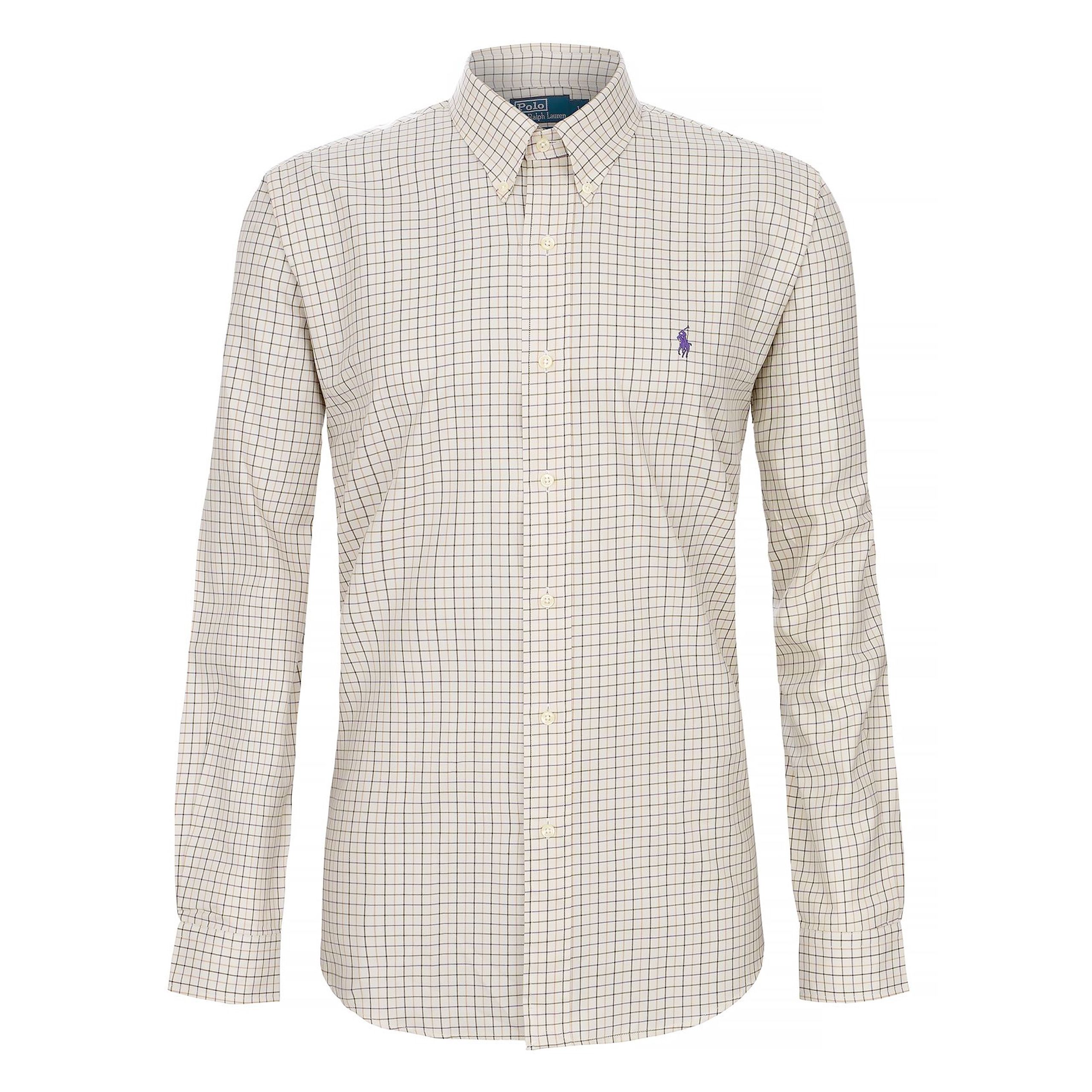  Meeste särk ralph lauren custom fit c20261 15sc cream purple