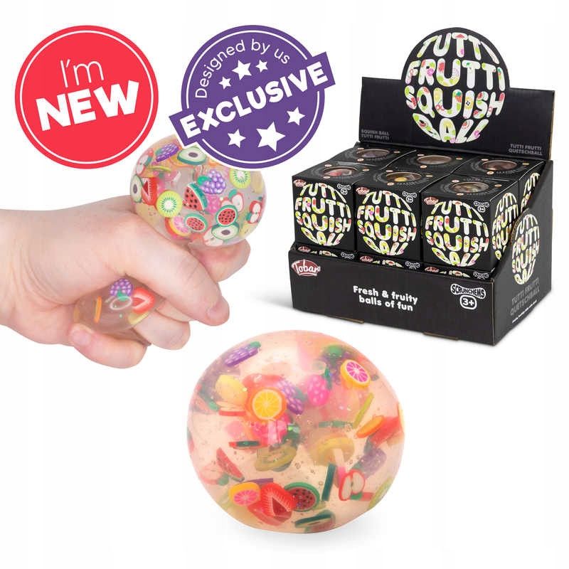  Scrunchems tutti frutti squish ball ball antistress obst nein needoh