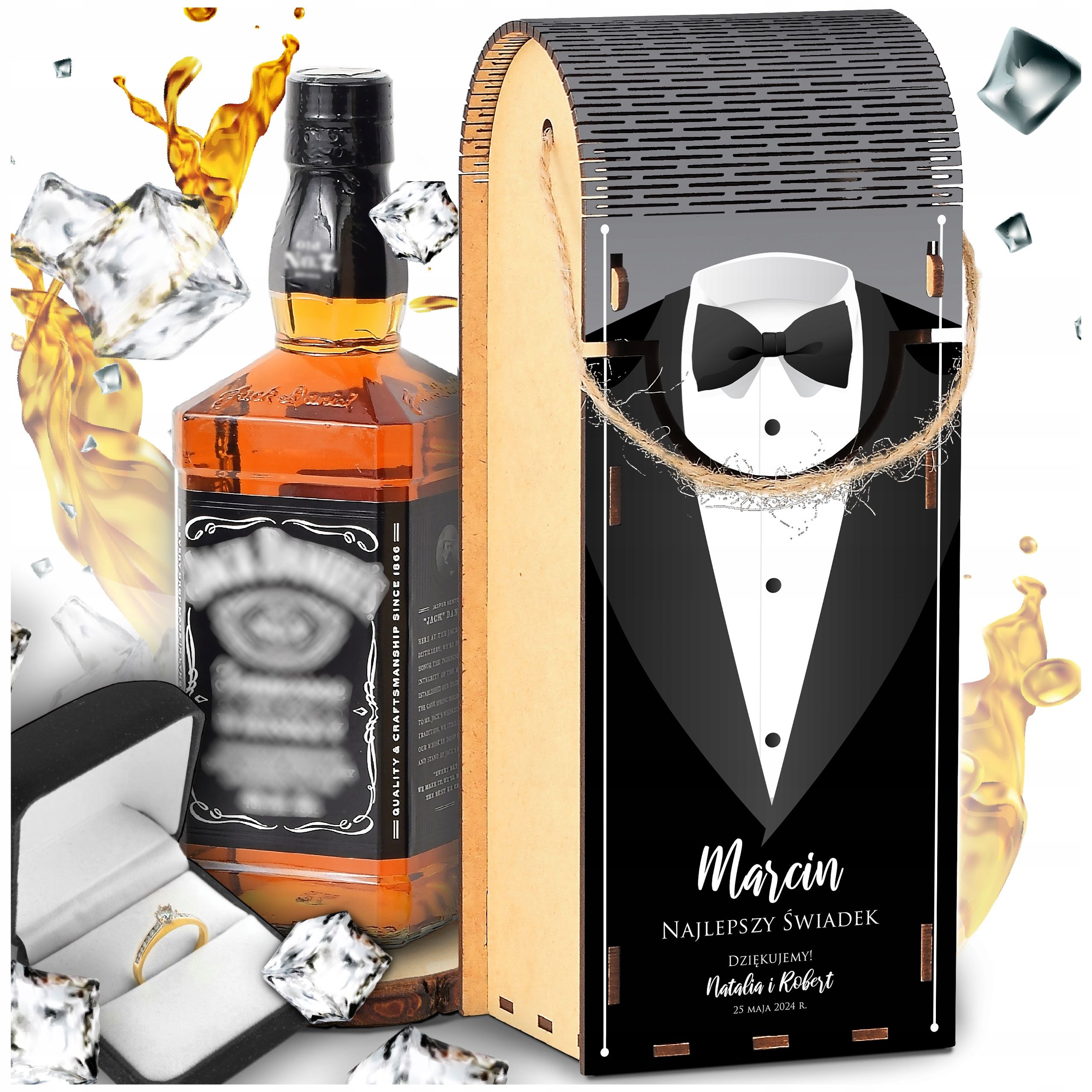  Danke für zeuge zeugen schachtel für alkohol whisky