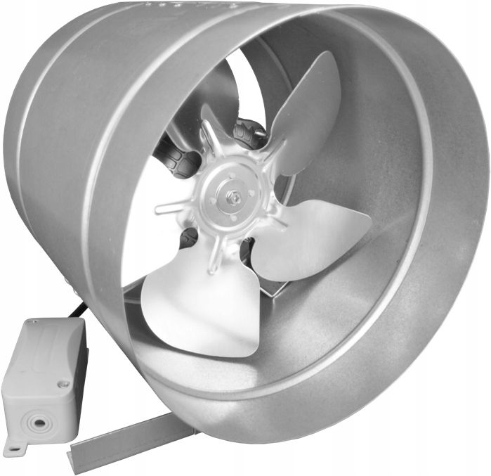  Kanāla ventilators aksiāls 2 zobrati vents tt 125 taimeris 280 m3/h ventilācija