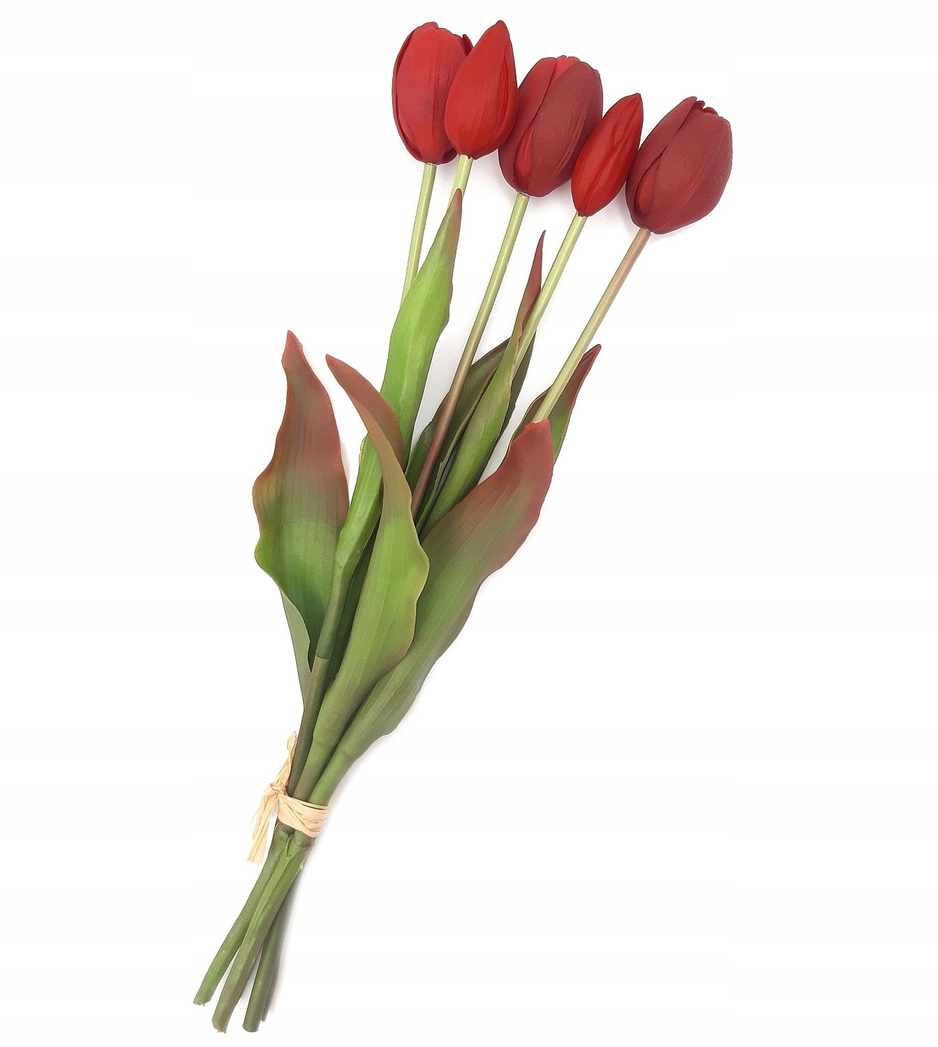 Tulpe tulpes pušķis mākslīgie ziedi lillā