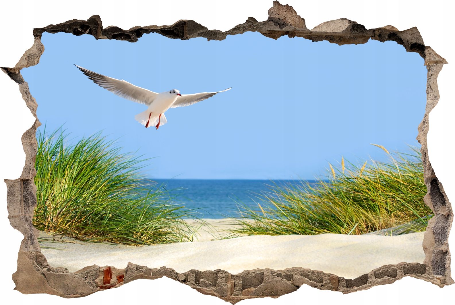  Fototapeedid auk 3d seinakleebis wodospady potok mets loodus