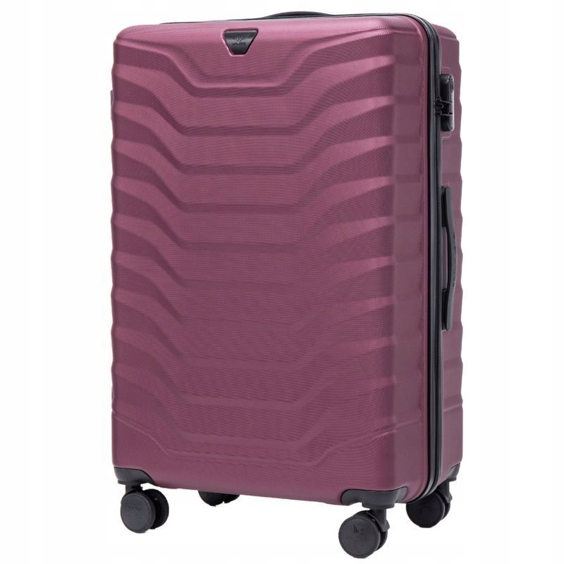  Lagaminas wings abs vidutinė peafowl 4 ratai 24" 63l champagne