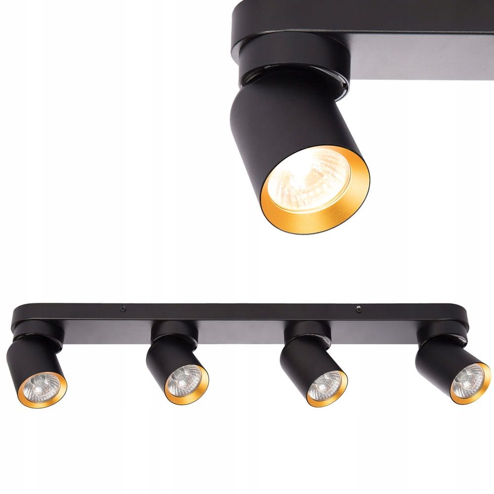  Spot lubinė lempa reflektorek andy 1xgu10 baltas + golden ml9932 milagro