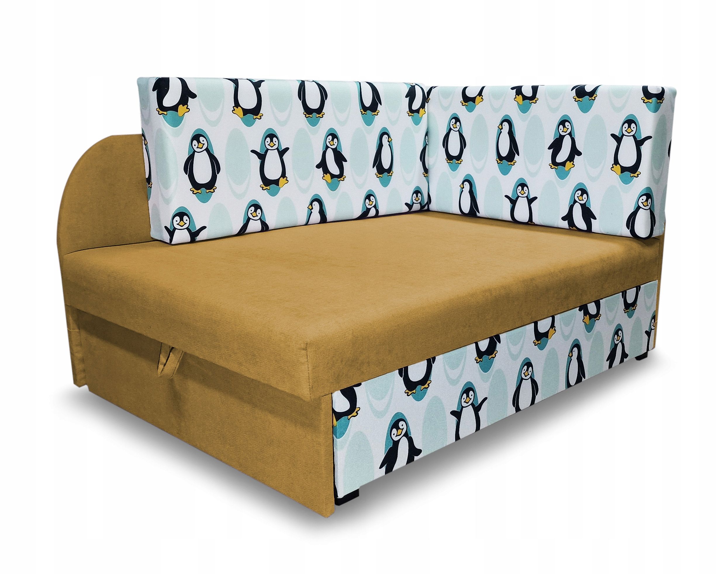  Children&#39;s bed angular - foldable with regulation length, corner winnie the pooh