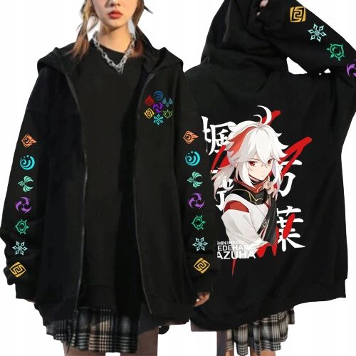  Svetry módní dámský svetr genshin impact anime