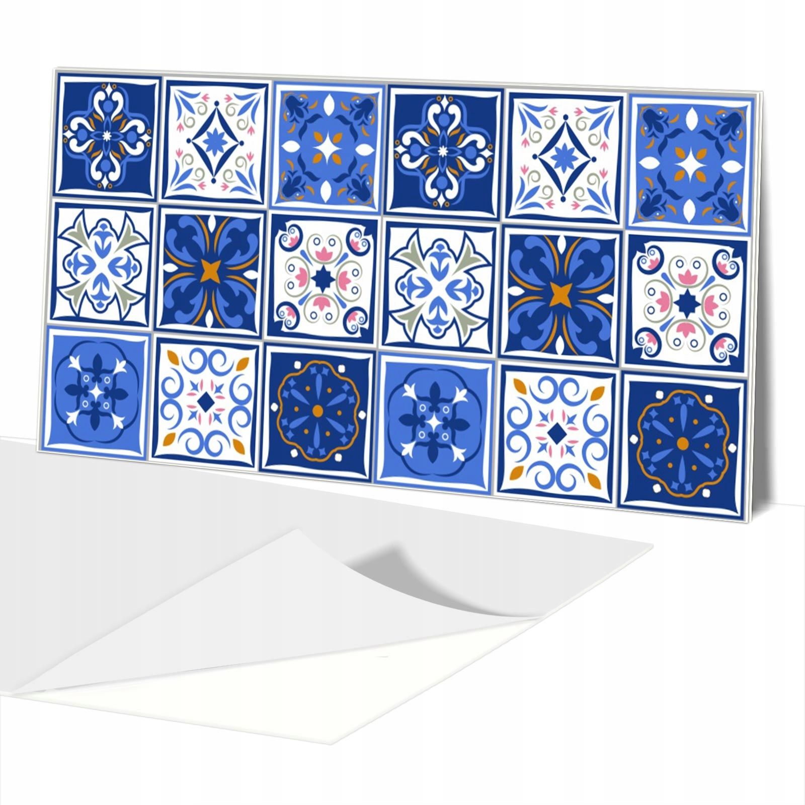  Lipīga plāksne pvc paneļi uz sienas marokānis patchwork 100x50cm