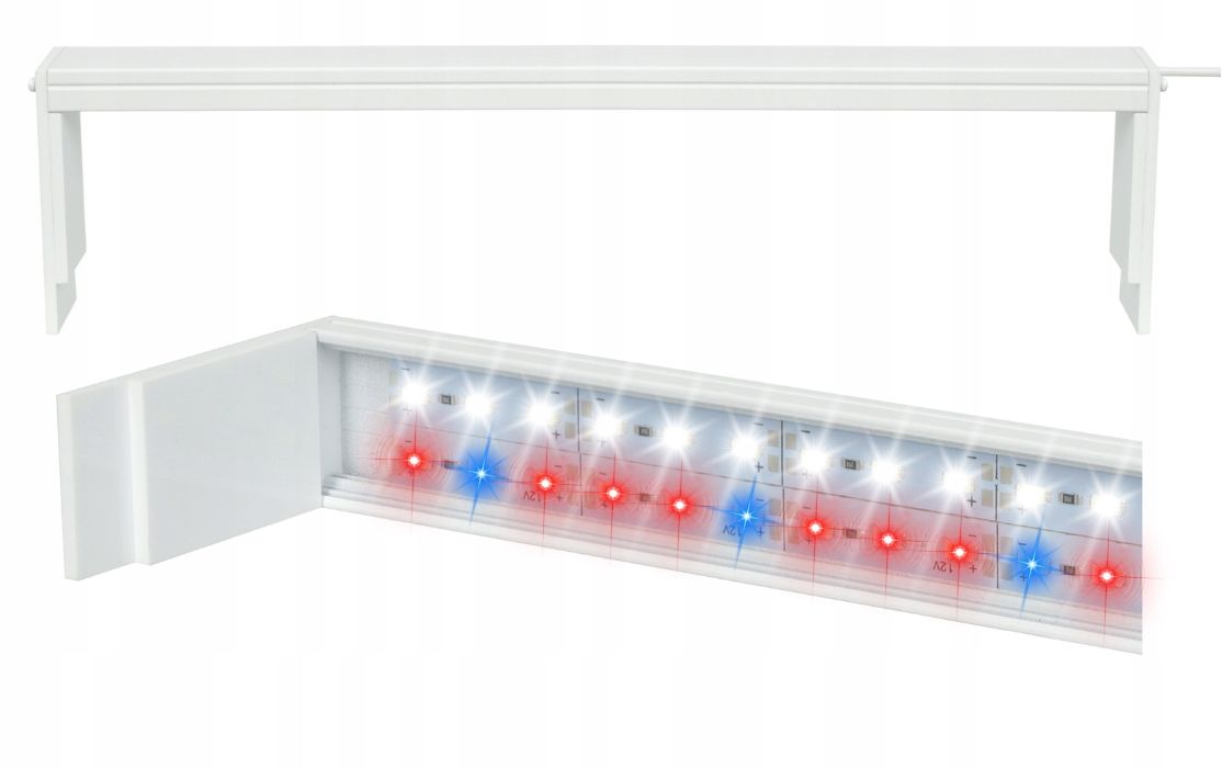  Led osvětlení pro akvárium 40cm spektrum led lampa pro akvárium paprsek led