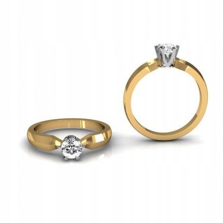  Lieliski gredzens ar izcili 0,44 ct -50% id