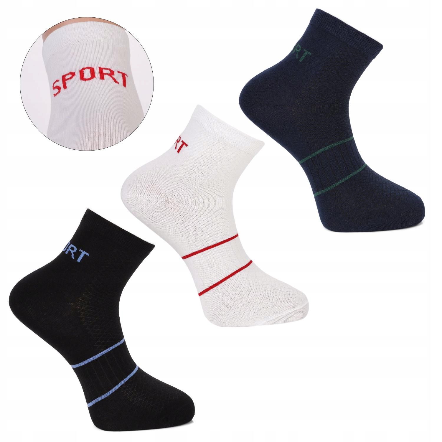  Puuvillased sokid sokid paks soe meeste terry 5 paarid moraj 43-45