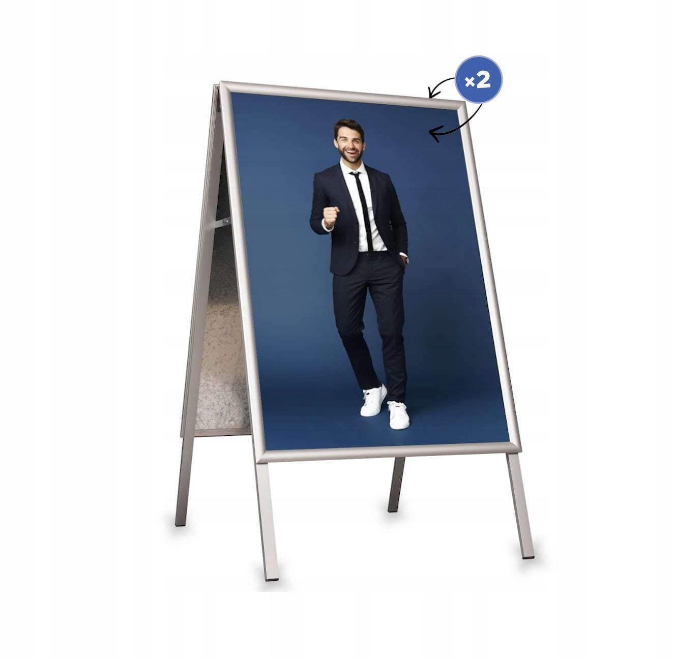  Medinis kreidinis stendas classic xl 72x160 cm