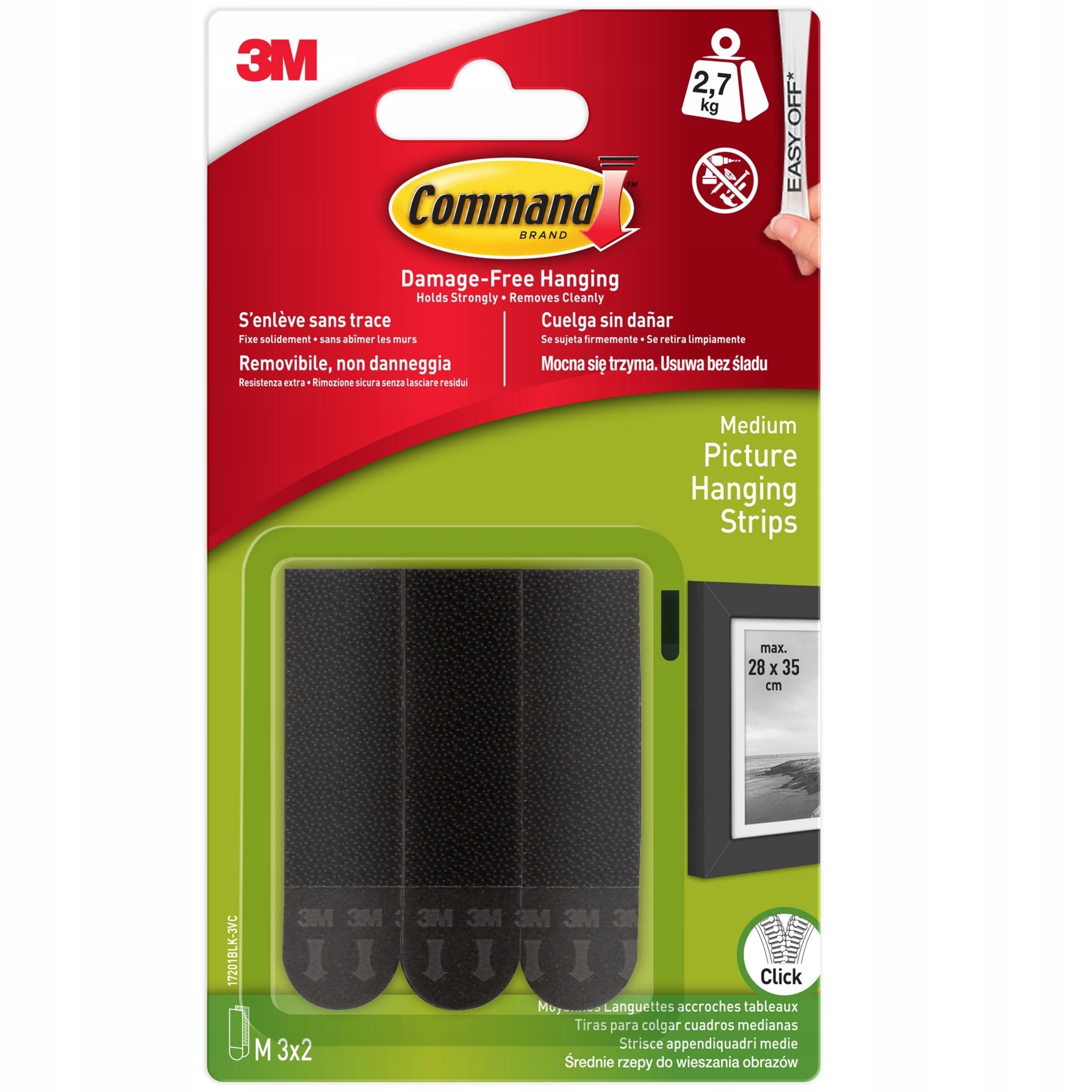  Komanda 3m velcro juostos didelis siauros 4 rinkinys = 8 kompiuterių. 17207